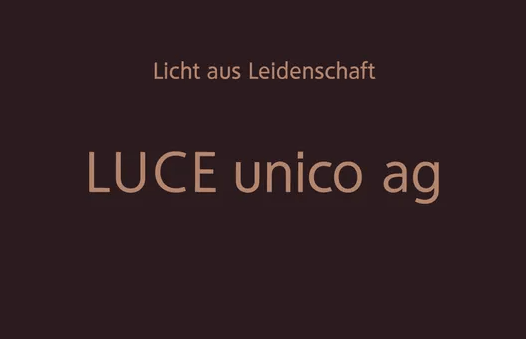 Logo von LUCE unico AG